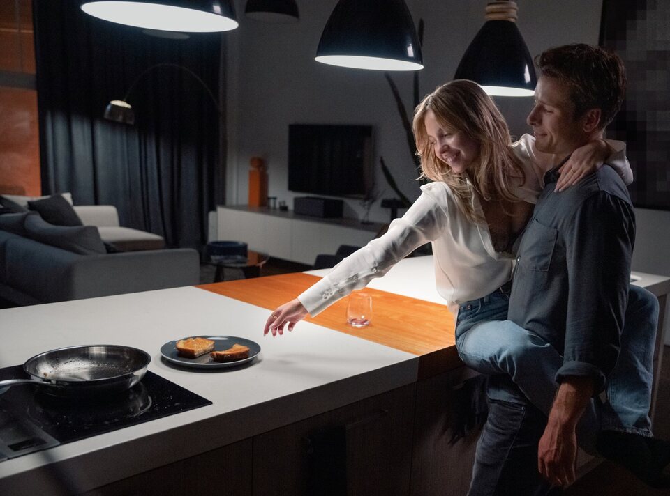 Sydney Sweeney y Glen Powell en 'Cualquiera menos tú'