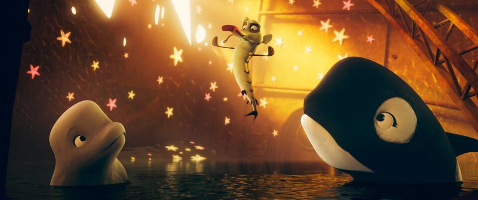 Katak, la pequeña ballena blanca
