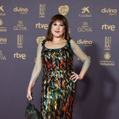 Loles León llega a la alfombra roja de los Goya 2024