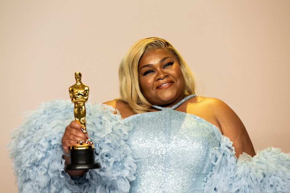 Da'Vine Joy Randolph ganadora Oscar 2024