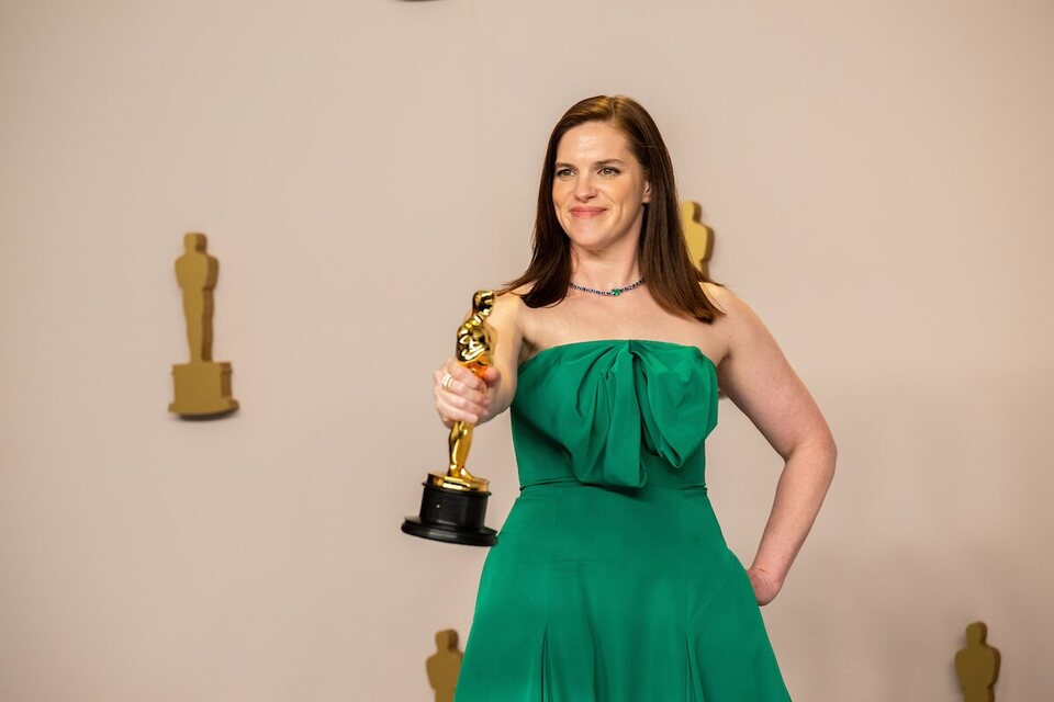 Jennifer Lame ganadora Oscar 2024 al mejor montaje