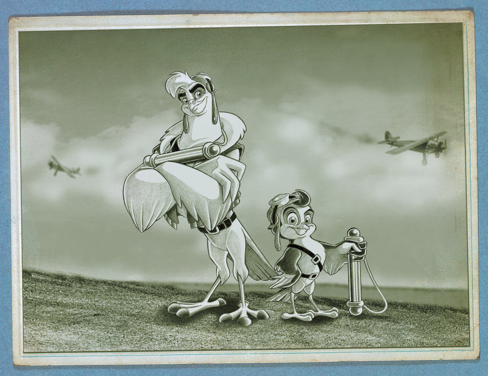 Cher ami... ¡y yo!