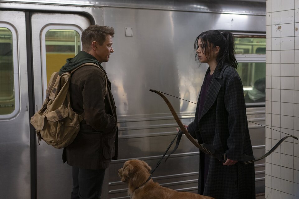Clint Barton y Kate Bishop en 'Ojo de Halcón'
