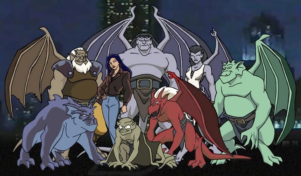 Gargoyles, héroes mitológicos (Gárgolas)