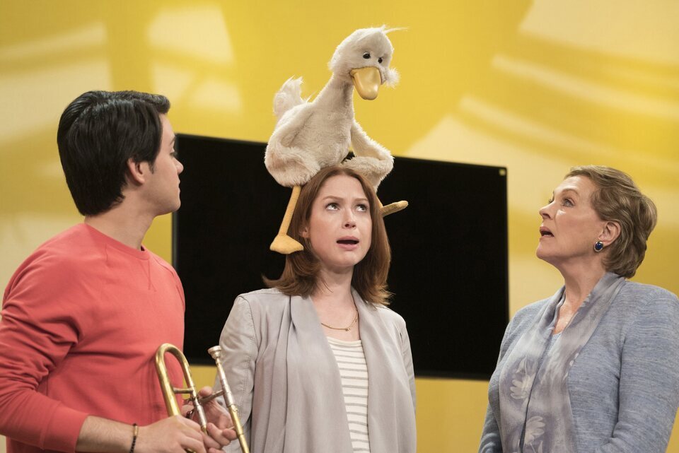 Julie entre bambalinas