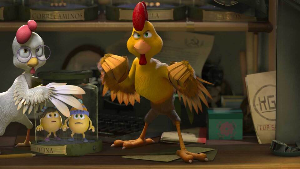 Rescate en África. Una película de huevos