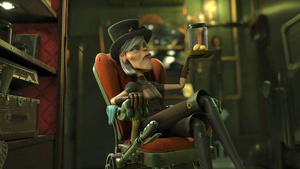 Rescate en África. Una película de huevos