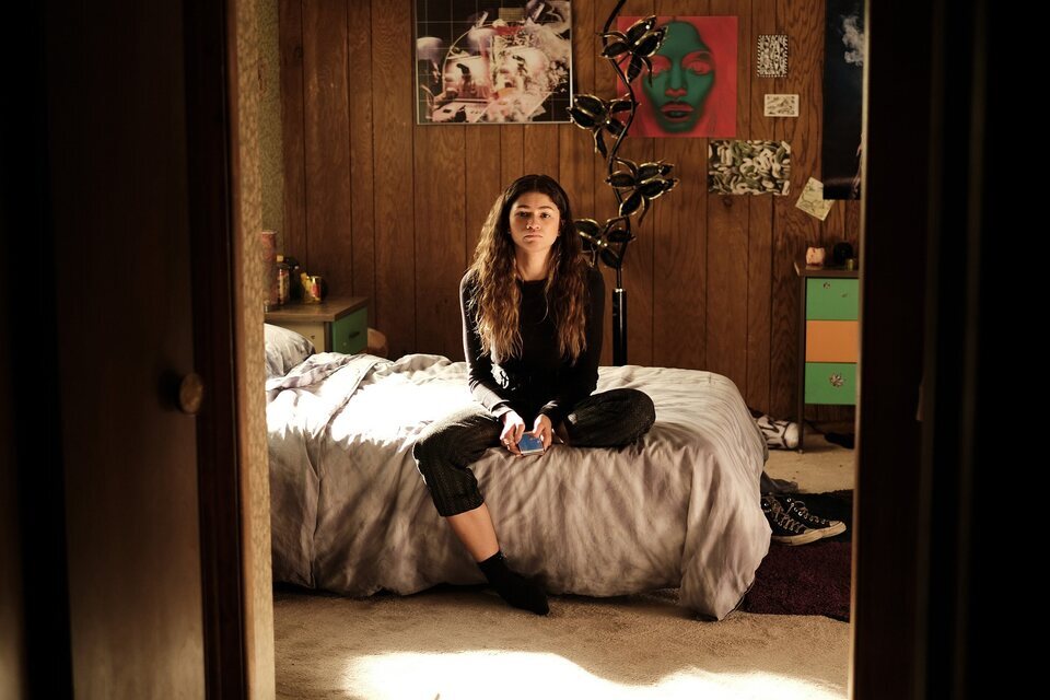 Zendaya es Rue Bennett en 'Euphoria'