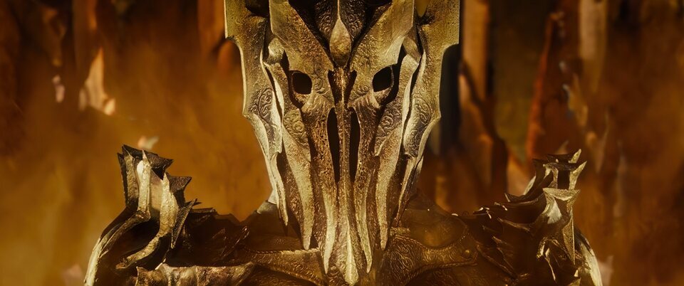Sauron también tiene forma física aun sin el anillo