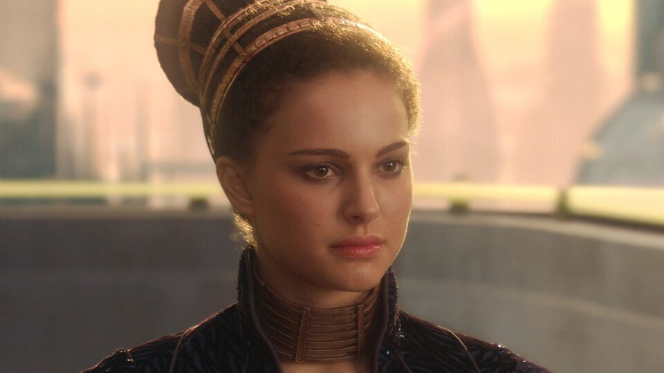 Natalie Portman es Padmé Amidala en 'Star Wars'