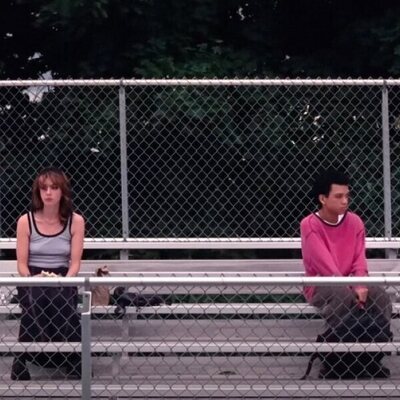 Vi el brillo del televisor