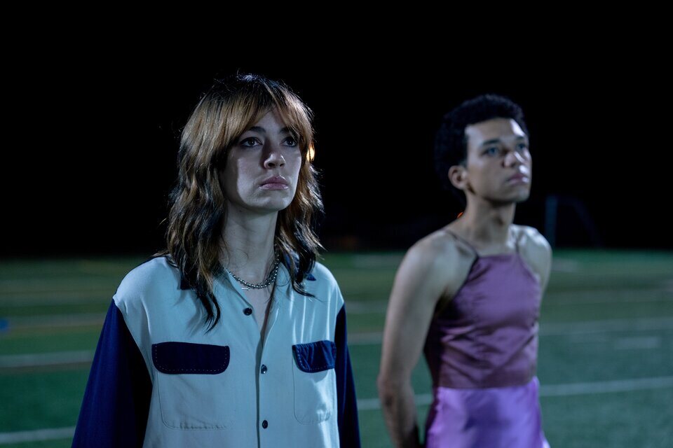 Vi el brillo del televisor