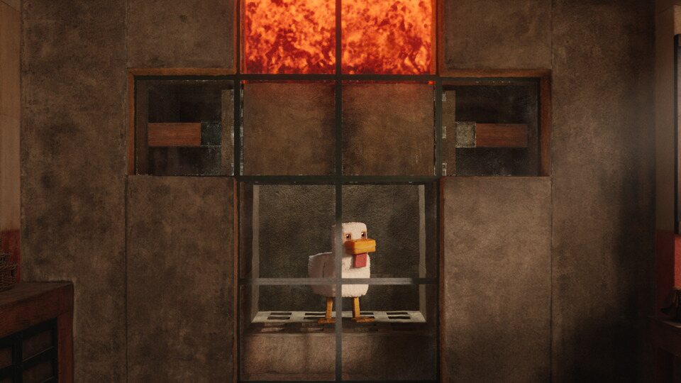 Una película de Minecraft