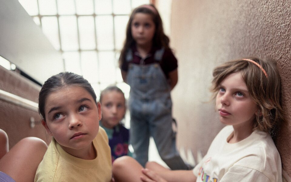 La niña de la cabra