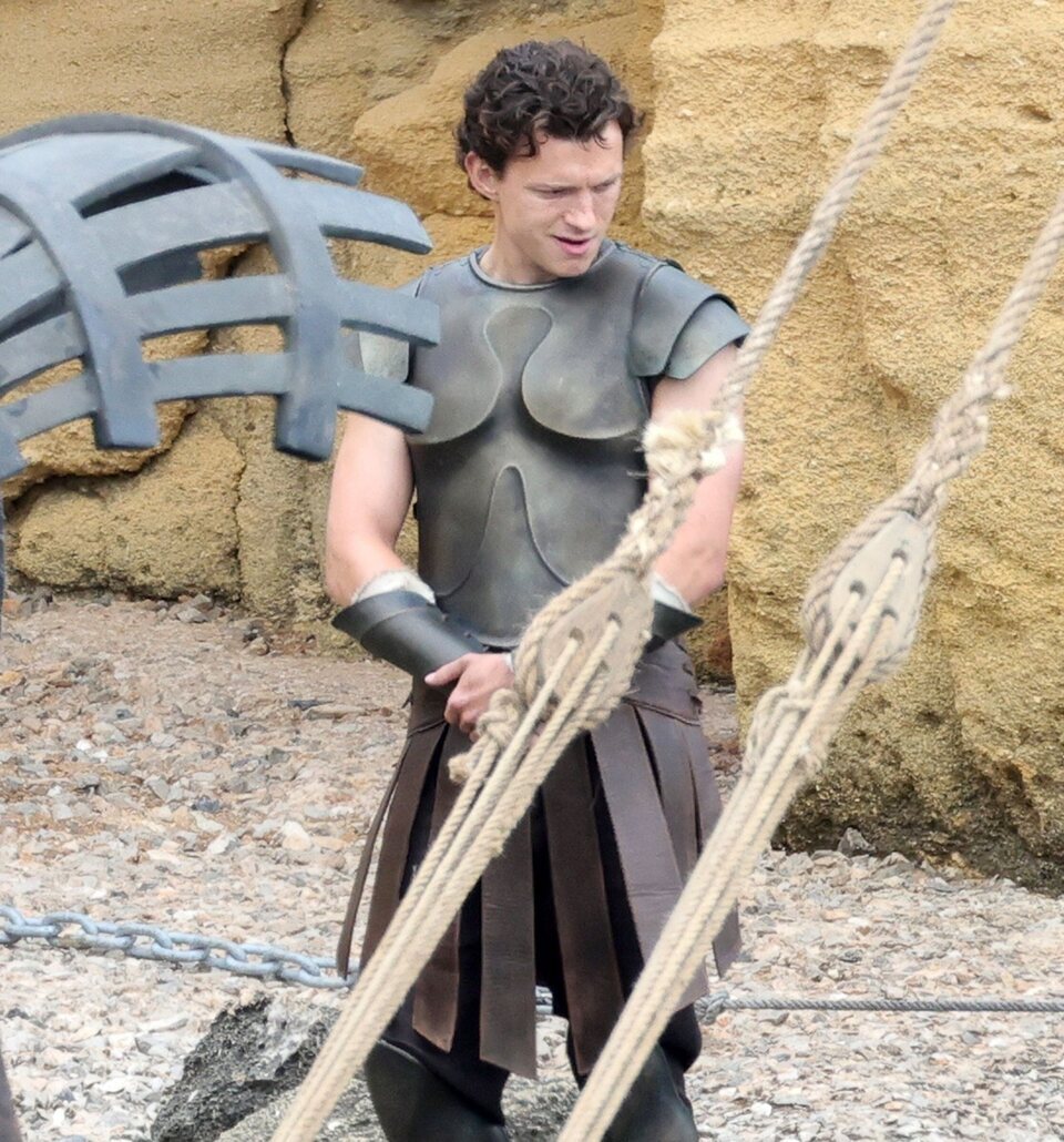 Tom Holland en la adaptación de Nolan de 'La Odisea'