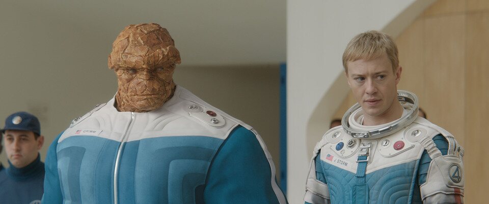 Ben Grimm y Johnny Storm en 'Los 4 Fantásticos: Primeros pasos'