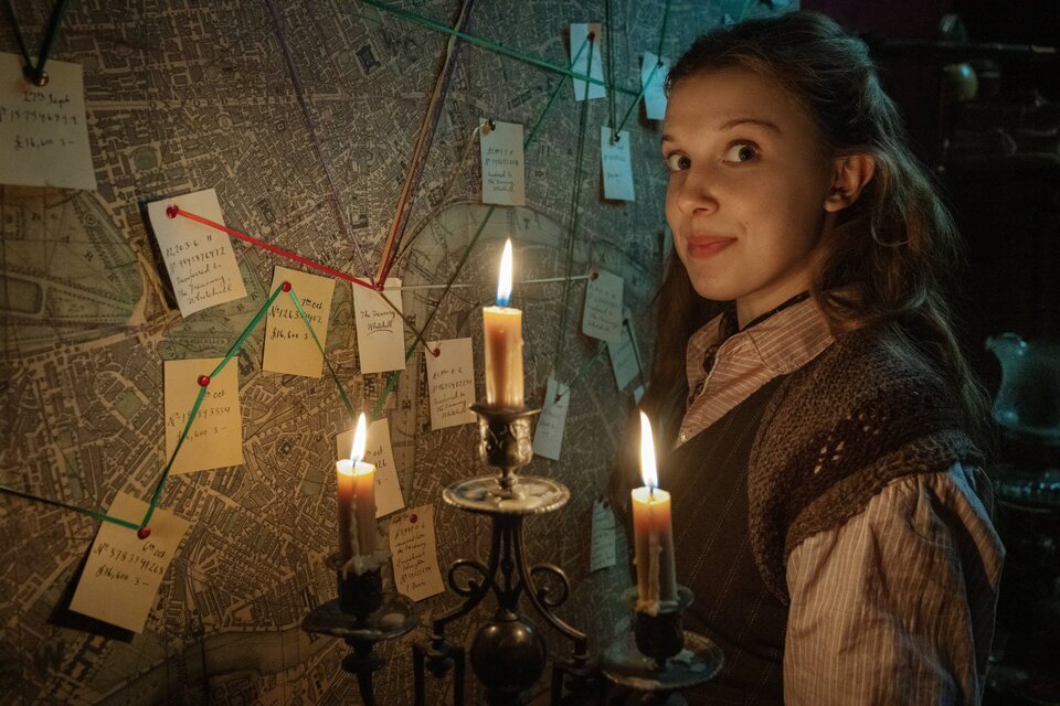 Millie Bobby Brown en 'Enola Holmes'