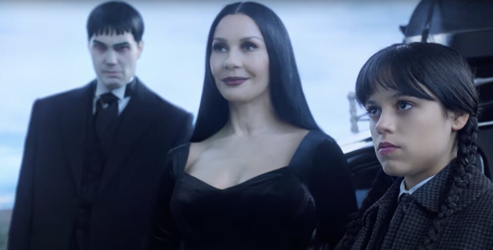 Catherine Zeta-Jones volverá como Morticia Addams