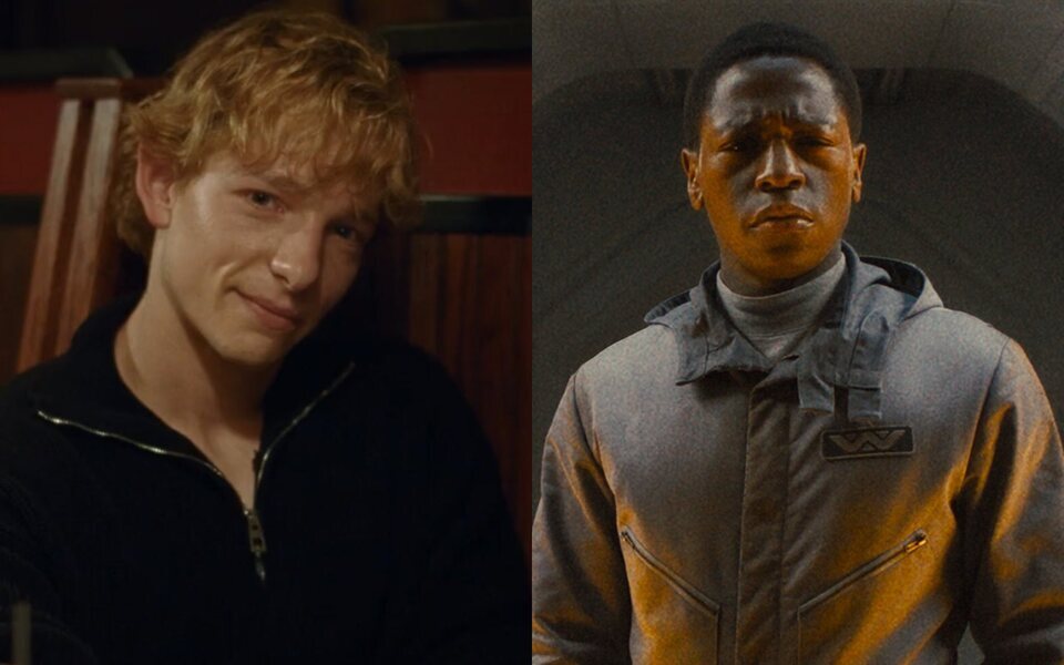 Mike Faist en 'Rivales' y David Jonsson en 'Alien: Romulus'