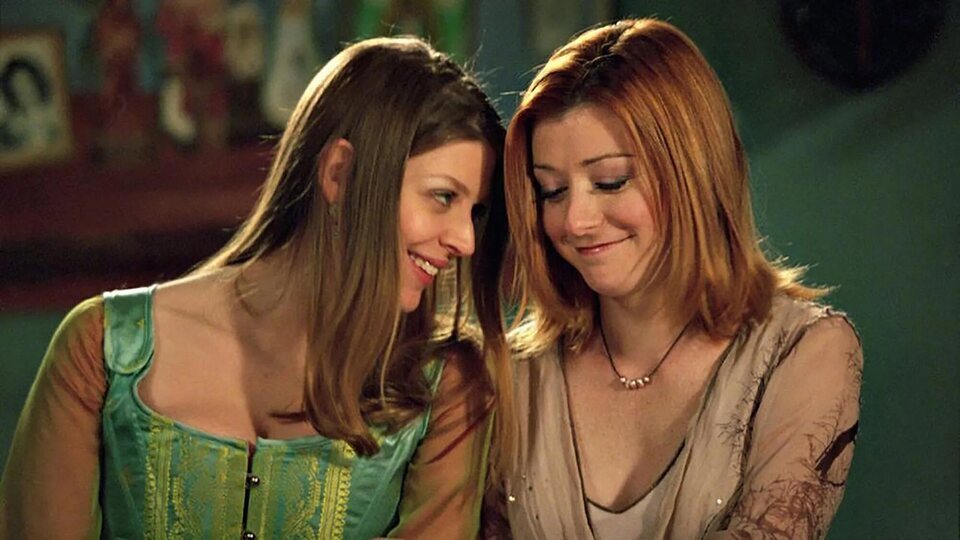 Tara y Willow en 'Buffy, cazavampiros'