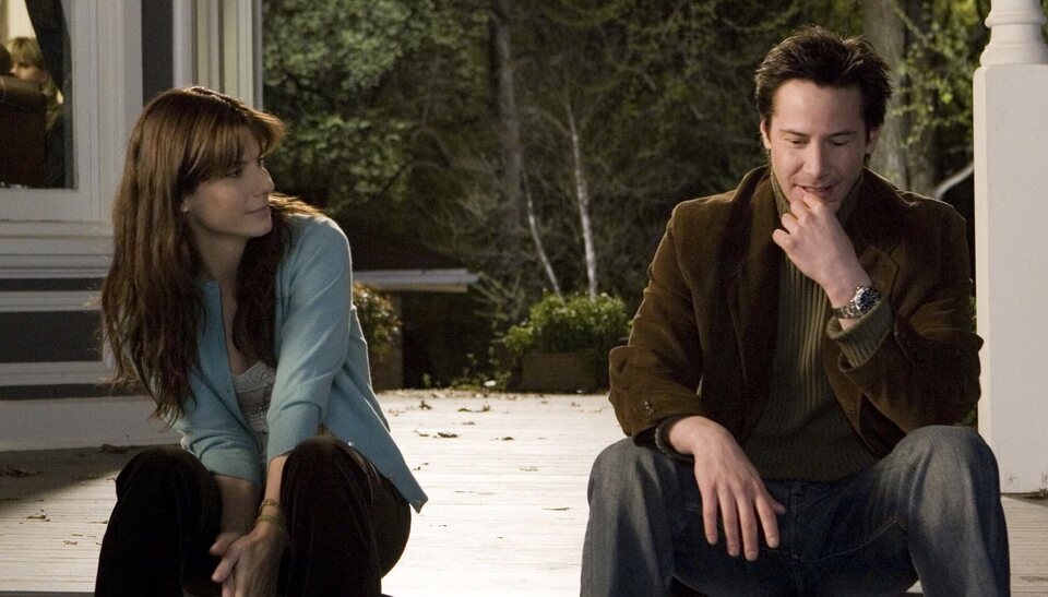 Sandra Bullock y Keanu Reeves en 'La casa del lago'