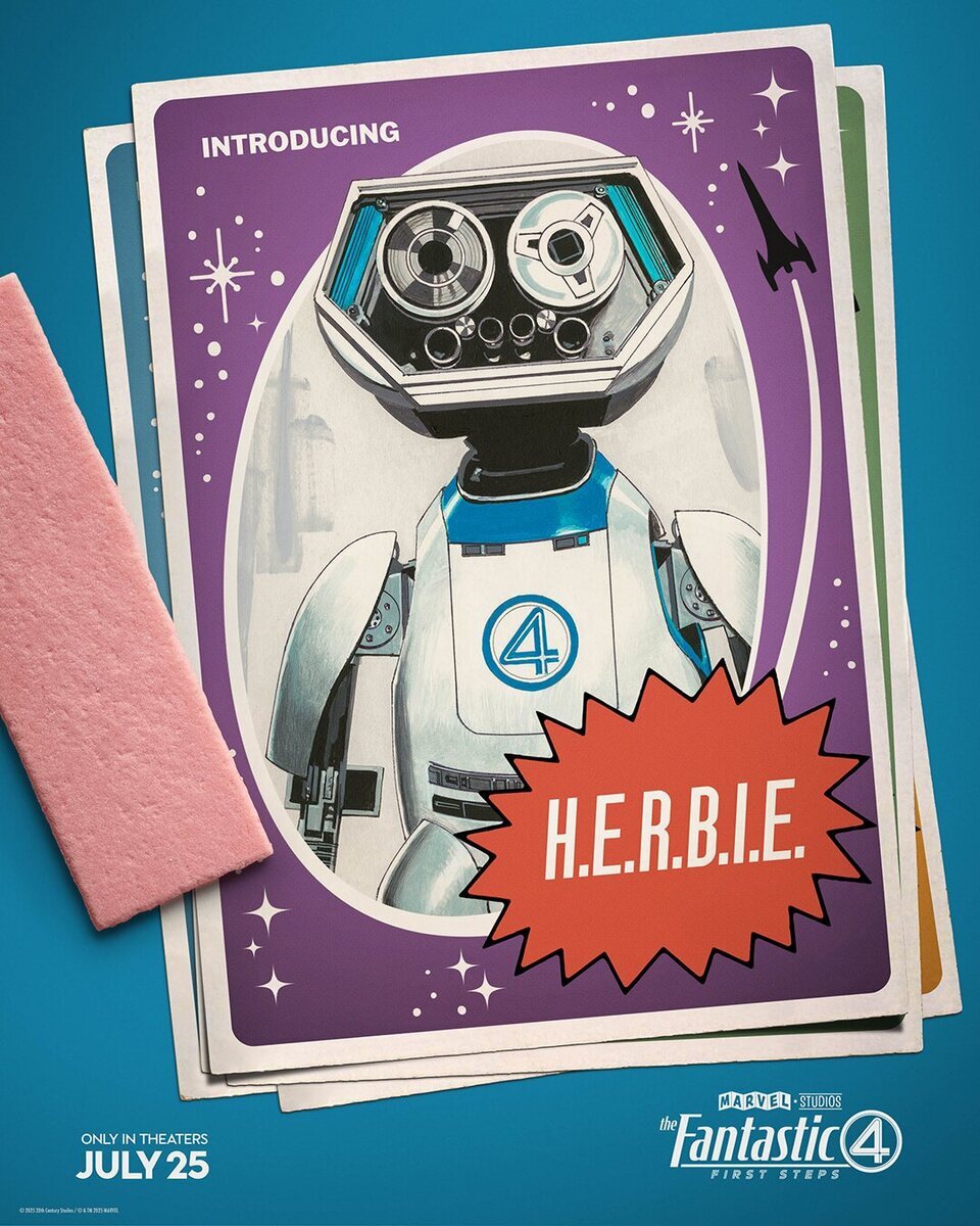 Tarjeta coleccionable de H.E.R.B.I.E.