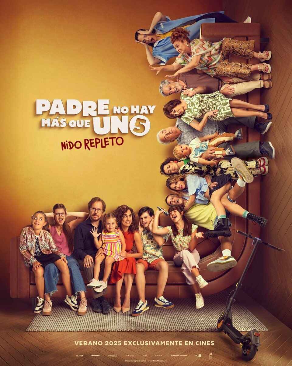 Cartel de 'Padre no hay más que uno 5'