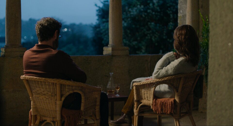 Manolo Solo y María de Medeiros