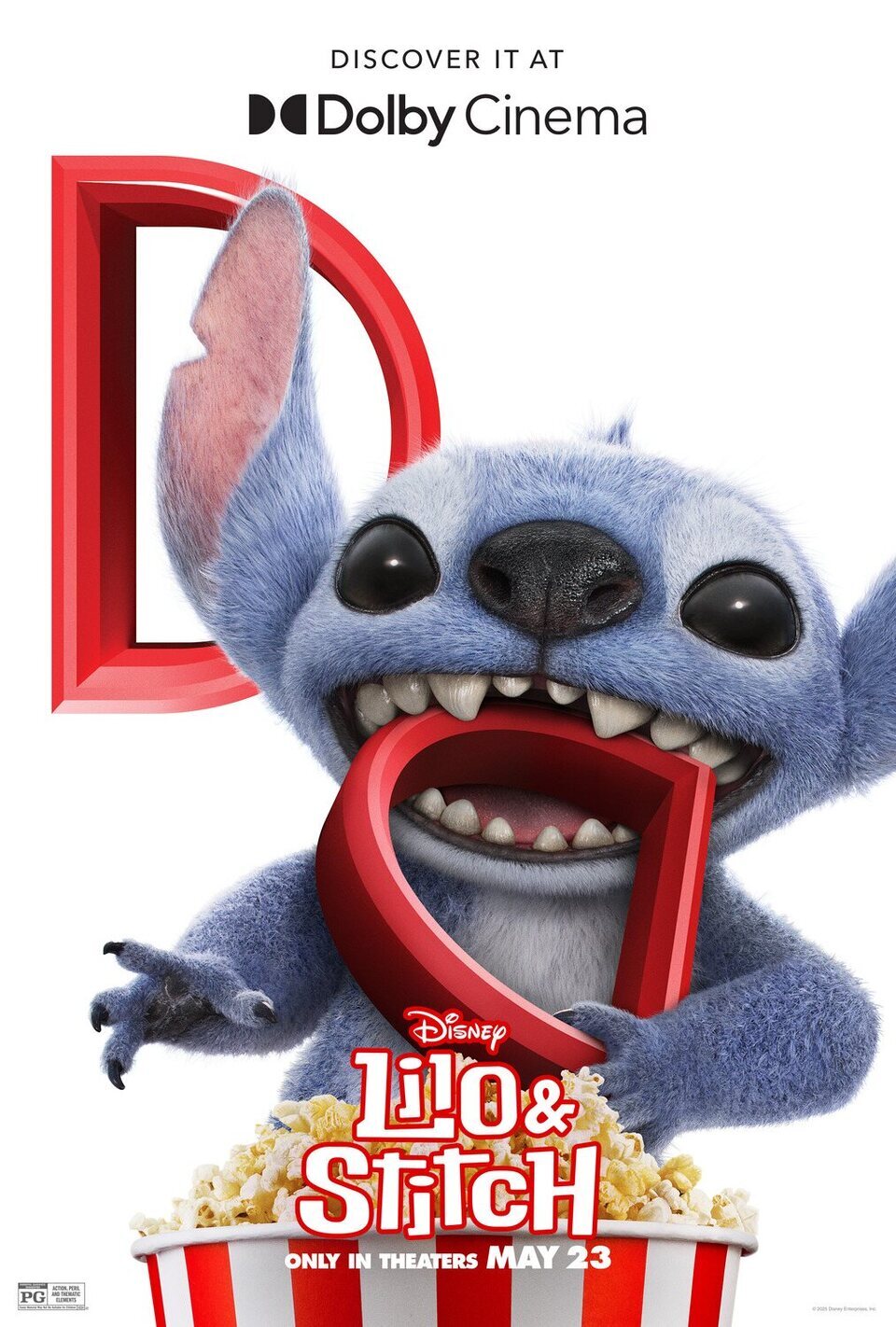 Póster Dolby Cinema de 'Lilo y Stitch'