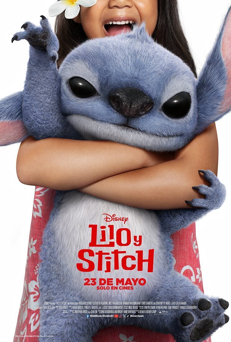 Nuevo póster español de 'Lilo y Stitch'