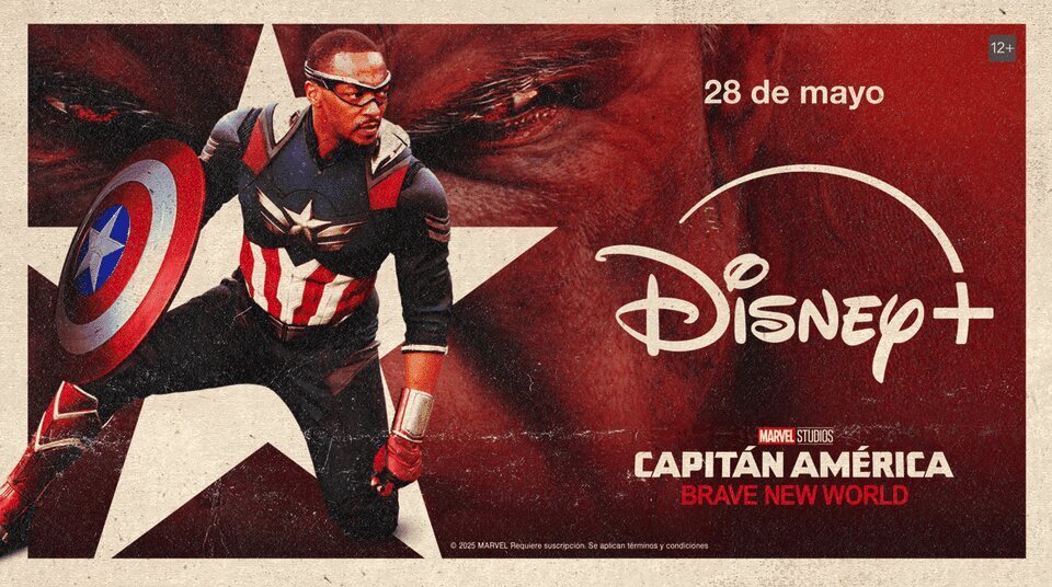 Cartel de 'Capitán América: Brave New World' para Disney+