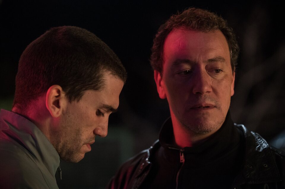 Jaime Lorente y Roger Casamajor en 'Hamburgo'
