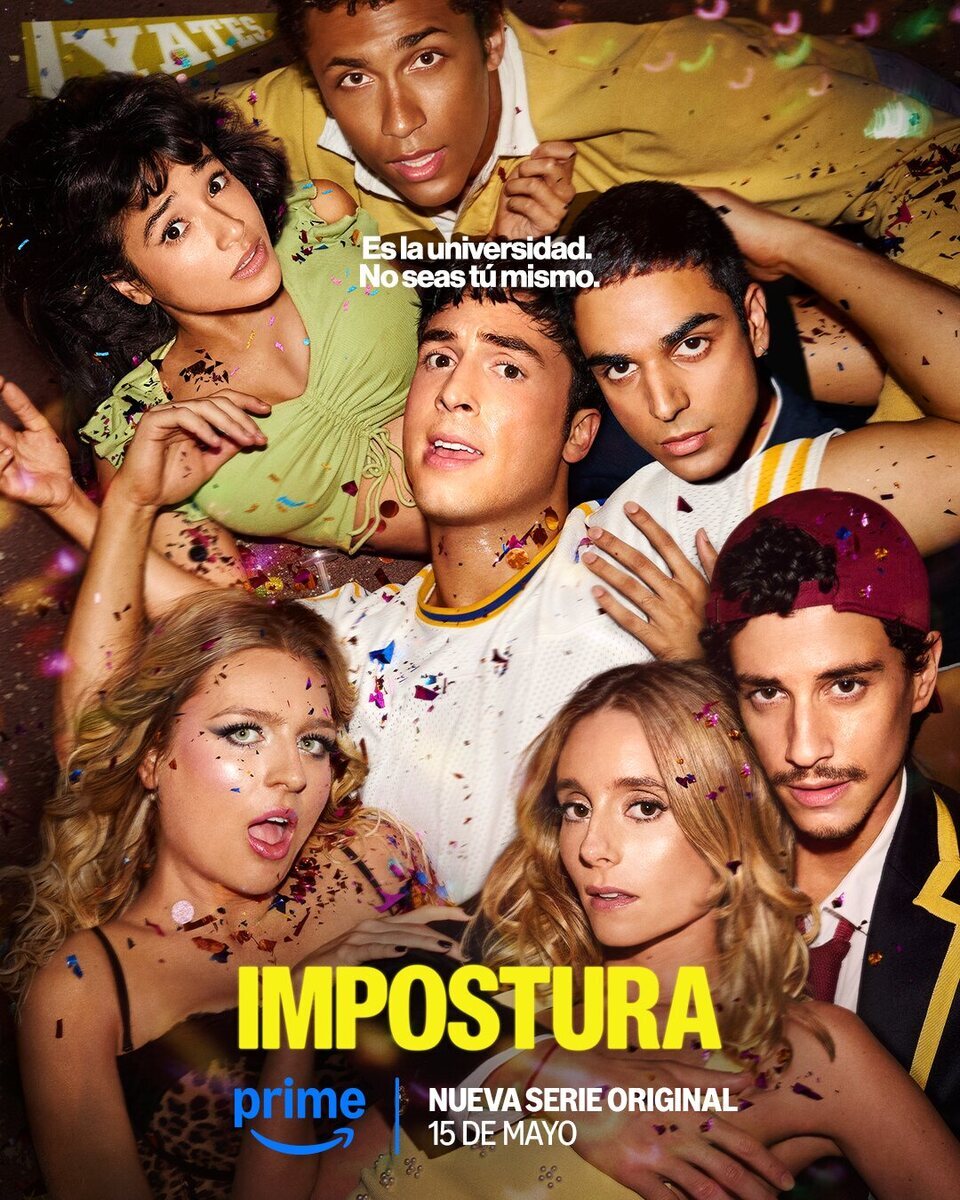 Póster oficial de 'Impostura'