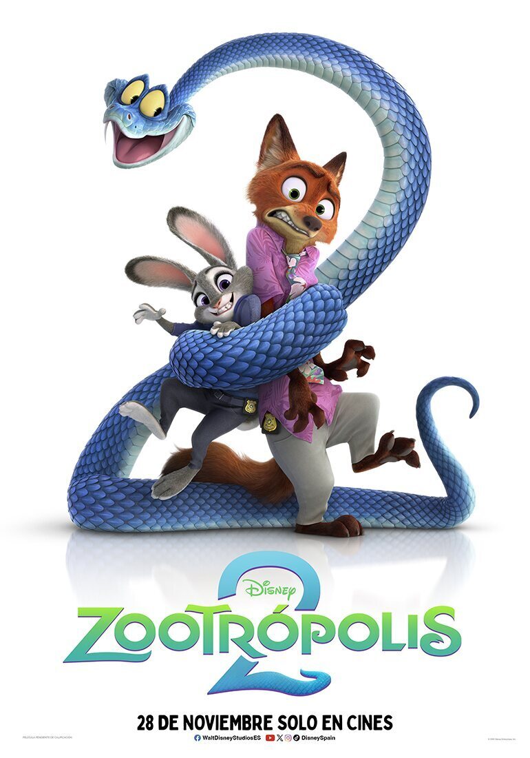 Cartel de 'Zootrópolis 2'