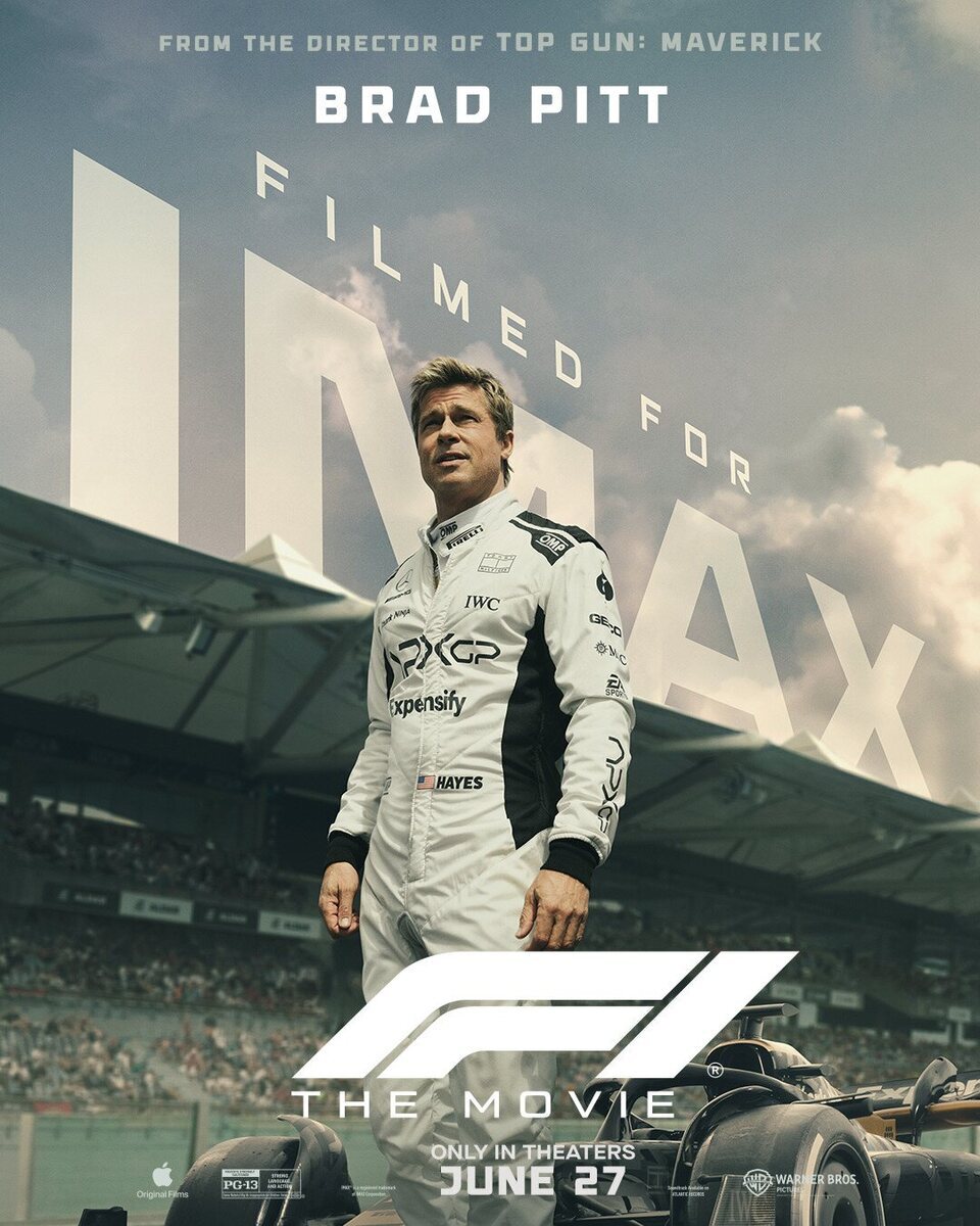 Póster IMAX de 'F1'