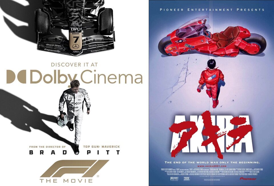 Comparativa 'F1' / 'Akira'
