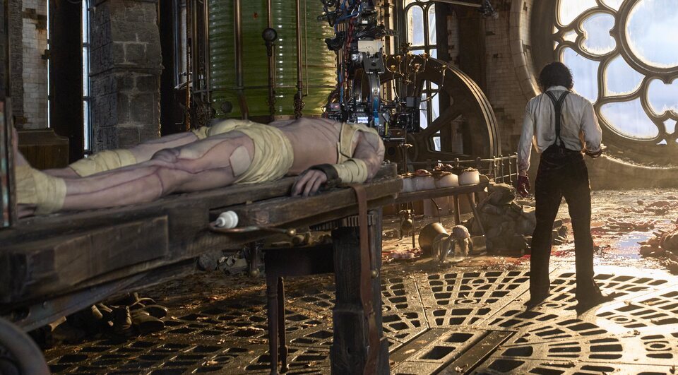 Tras las cámaras de 'Frankenstein'