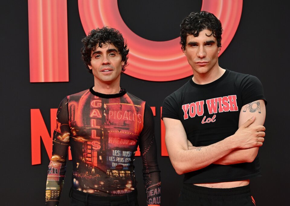 Javier Ambrossi y Javier Calvo en la celebración del décimo aniversario de Netflix España