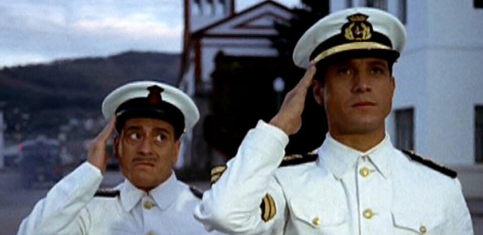 Manolo Zarzo en 'Los guardamarinas'