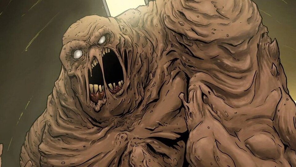 Cara de Barro en las viñetas del cómic