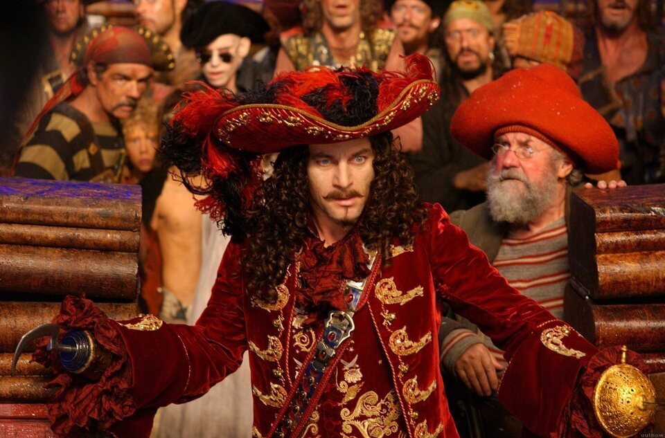 Interpretó al Capitán Hook en el 'Peter Pan' de 2003