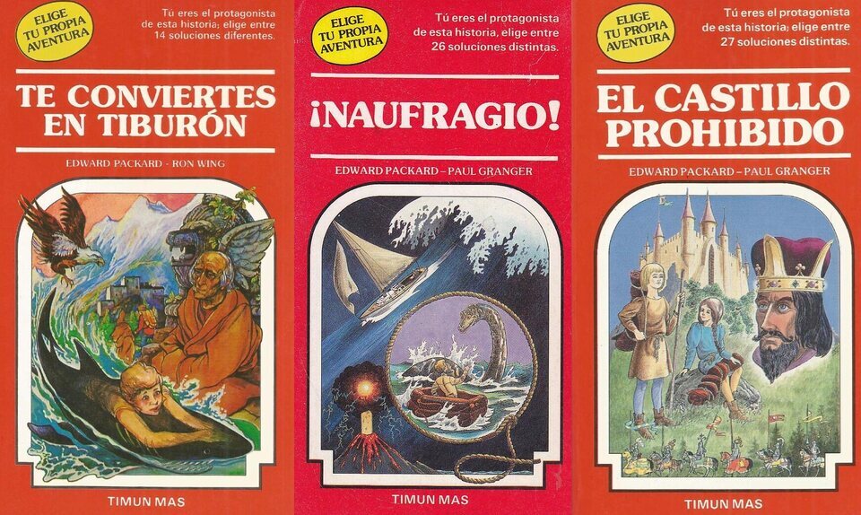 Ediciones en español de 'Elige tu propia aventura'
