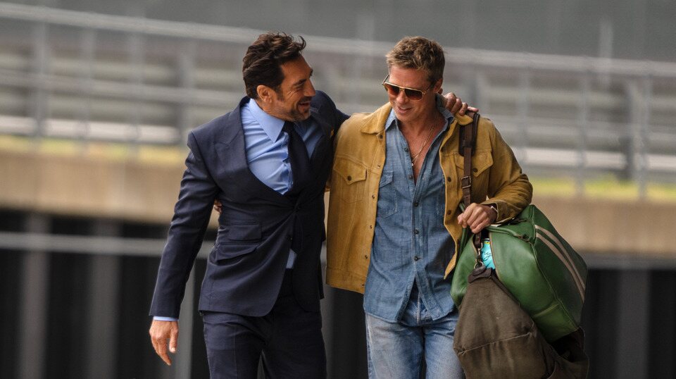 Hay mucha química entre Javier Bardem y Brad Pitt