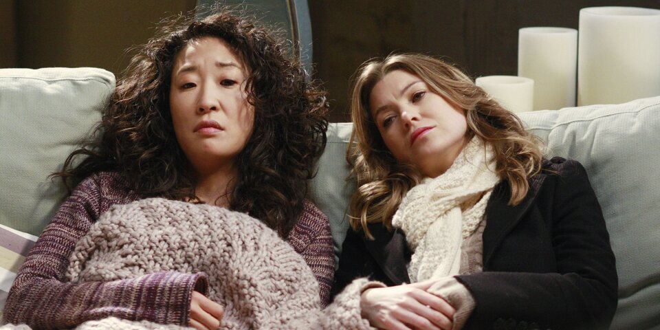 Cristina y Meredith en 'Anatomía de Grey'