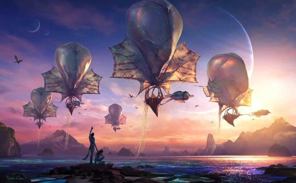 Concept art de 'Avatar: Fuego y ceniza'