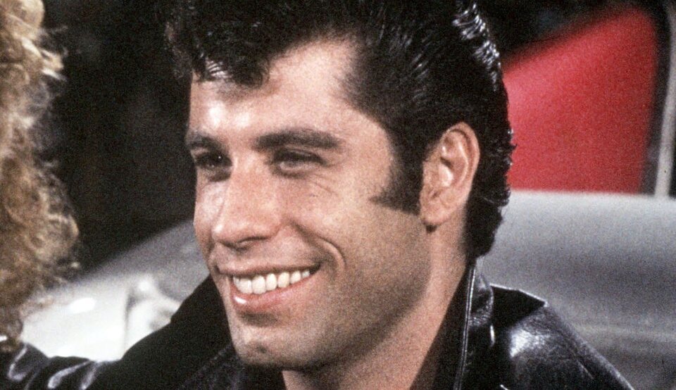 John Travolta como Danny Zuko en 'Grease'