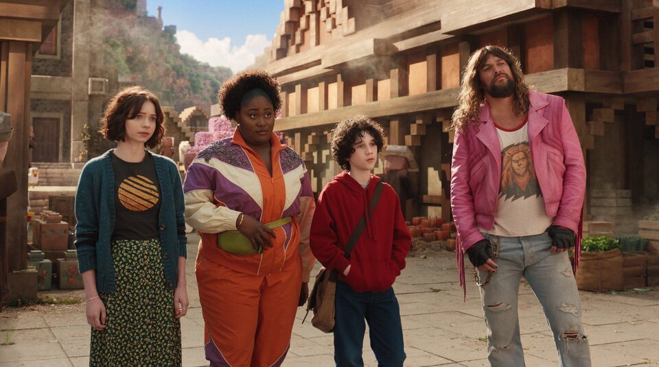Los protagonistas humanos de 'Una película de Minecraft'