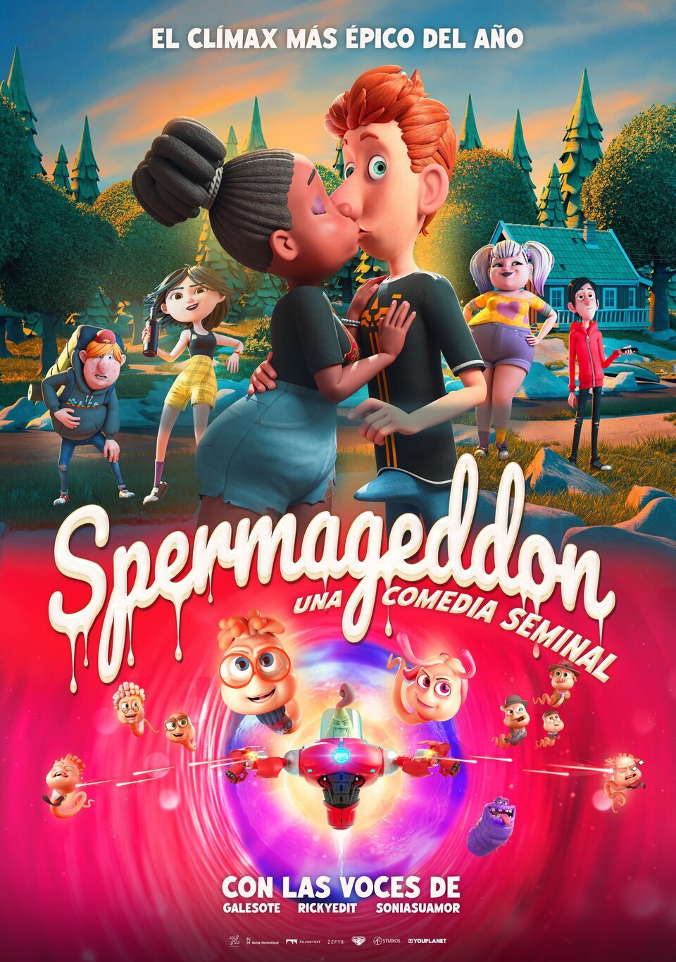 Póster de 'Spermaggedon'