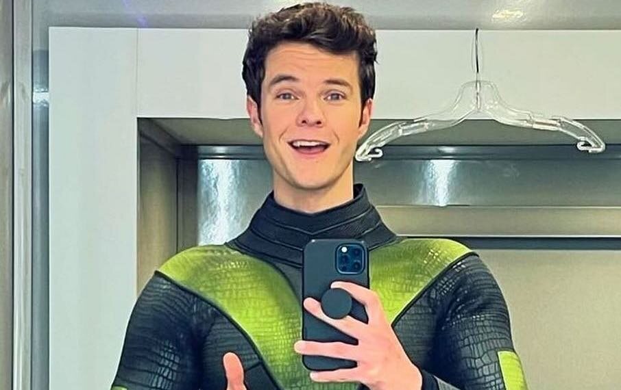 Jack Quaid tras las cámaras de 'The Boys'