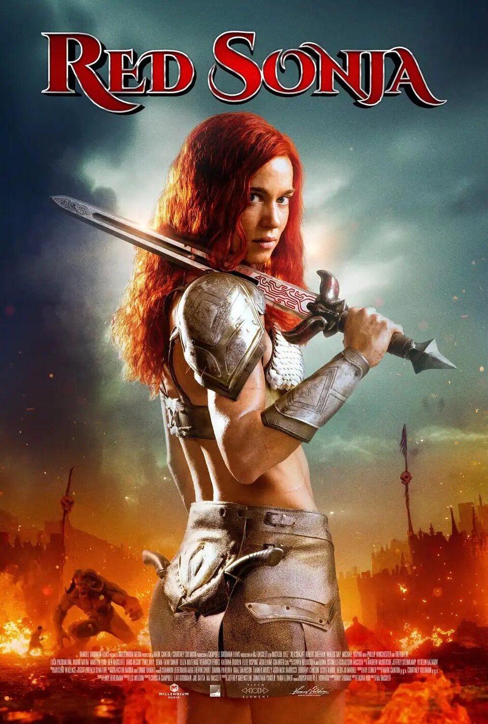 Póster oficial de 'Red Sonja'